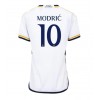 Damen Fußballbekleidung Real Madrid Luka Modric #10 Heimtrikot 2023-24 Kurzarm